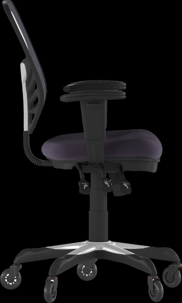 Cokeron Gray Office Chair - Thumbnail - Image 5