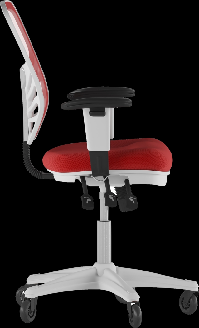 Cokeron Red Office Chair - Thumbnail - Image 5
