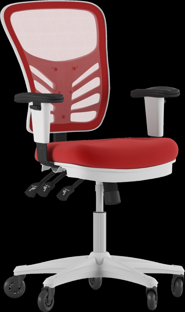 Cokeron Red Office Chair - Thumbnail - Image 1