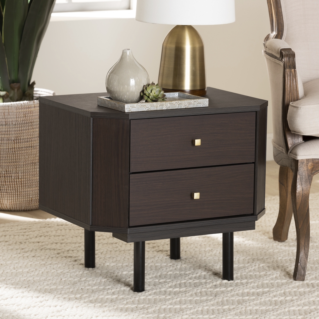Colantha Brown End Table - Thumbnail - Image 2