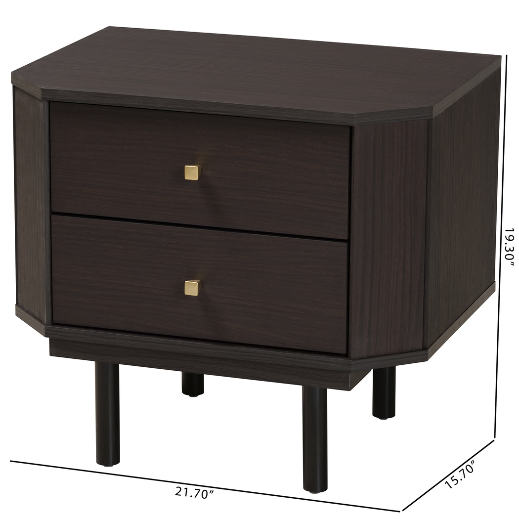 Colantha Brown End Table - Thumbnail - Image 10