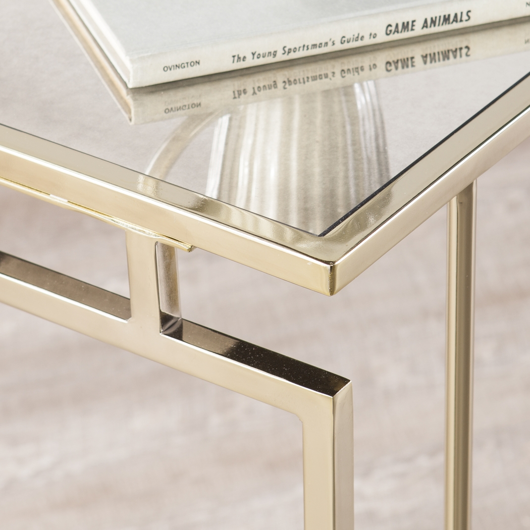 Colbi Champagne Accent Table - Thumbnail - Image 4