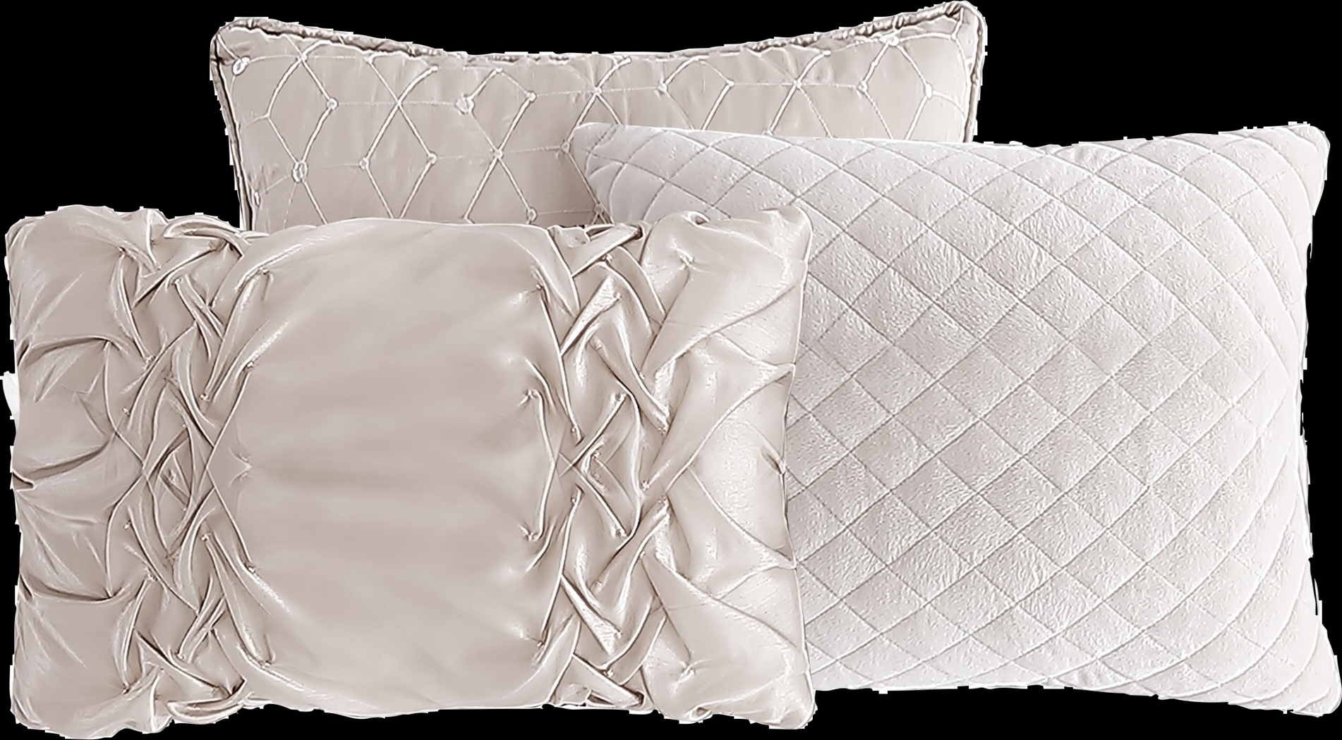 Colboum Champagne 10 Pc King Comforter Set - Thumbnail - Image 4