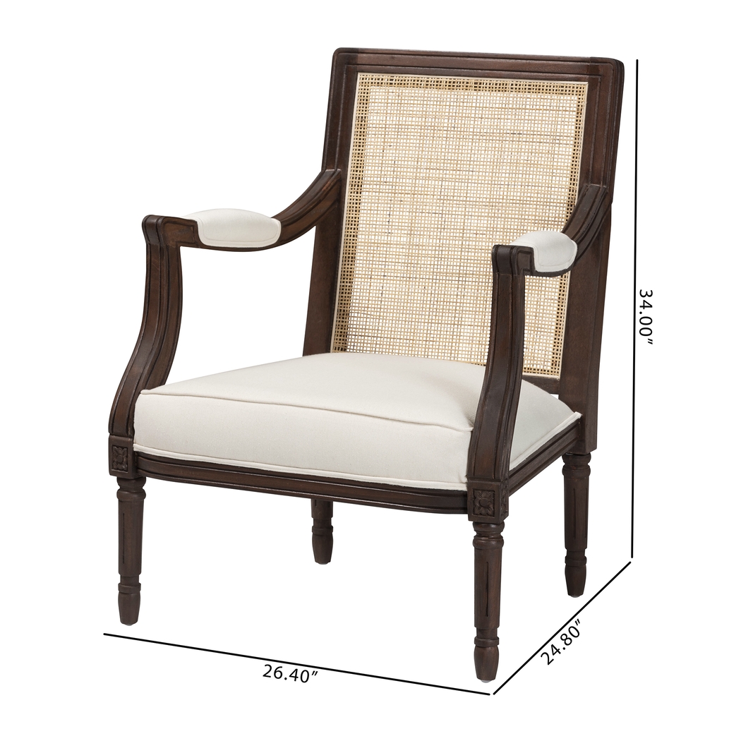 Colbourne Dark Brown Accent Chair - Thumbnail - Image 10