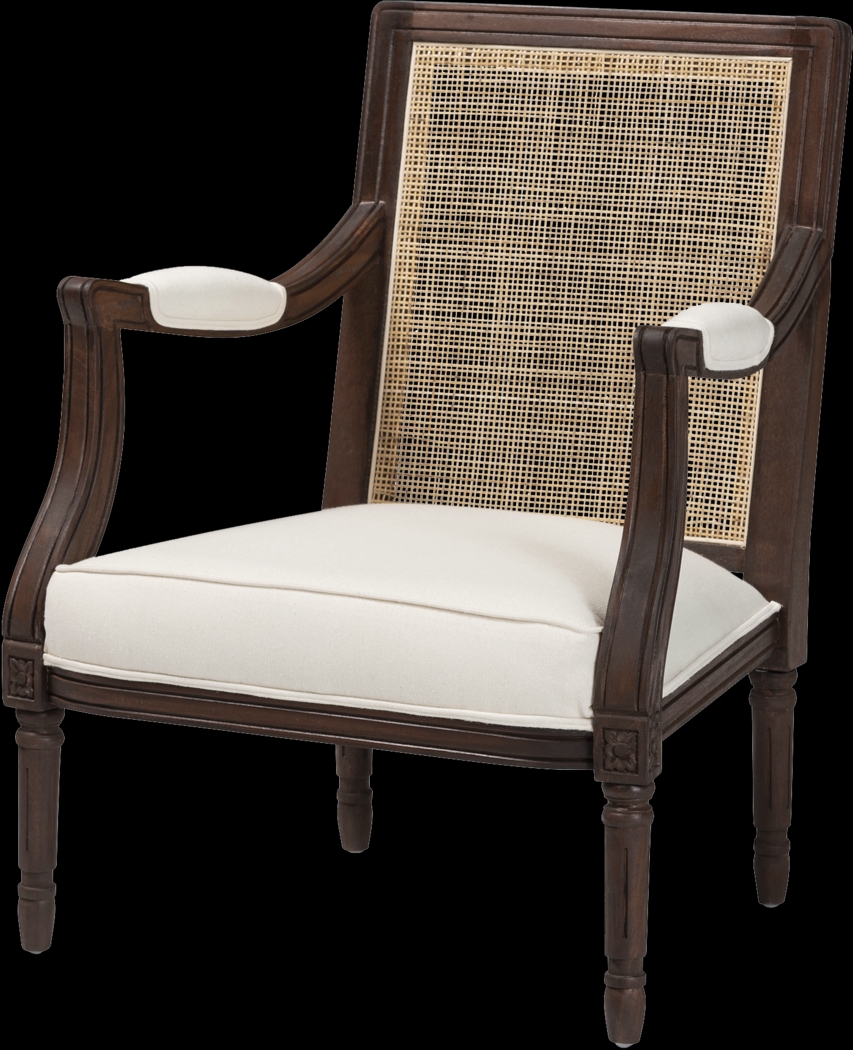 Colbourne Dark Brown Accent Chair - Thumbnail - Image 1