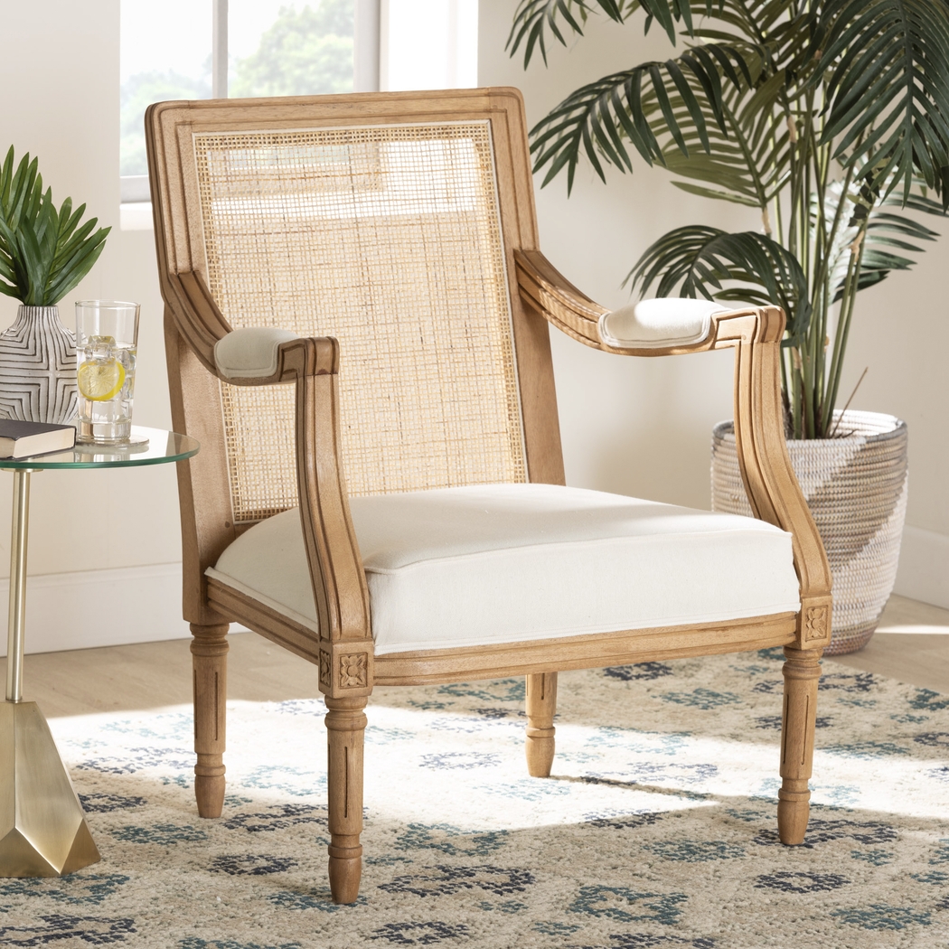 Colbourne Oak Accent Chair - Thumbnail - Image 2