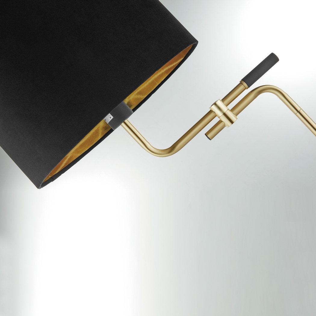 Colby Court Black Floor Lamp - Thumbnail - Image 2