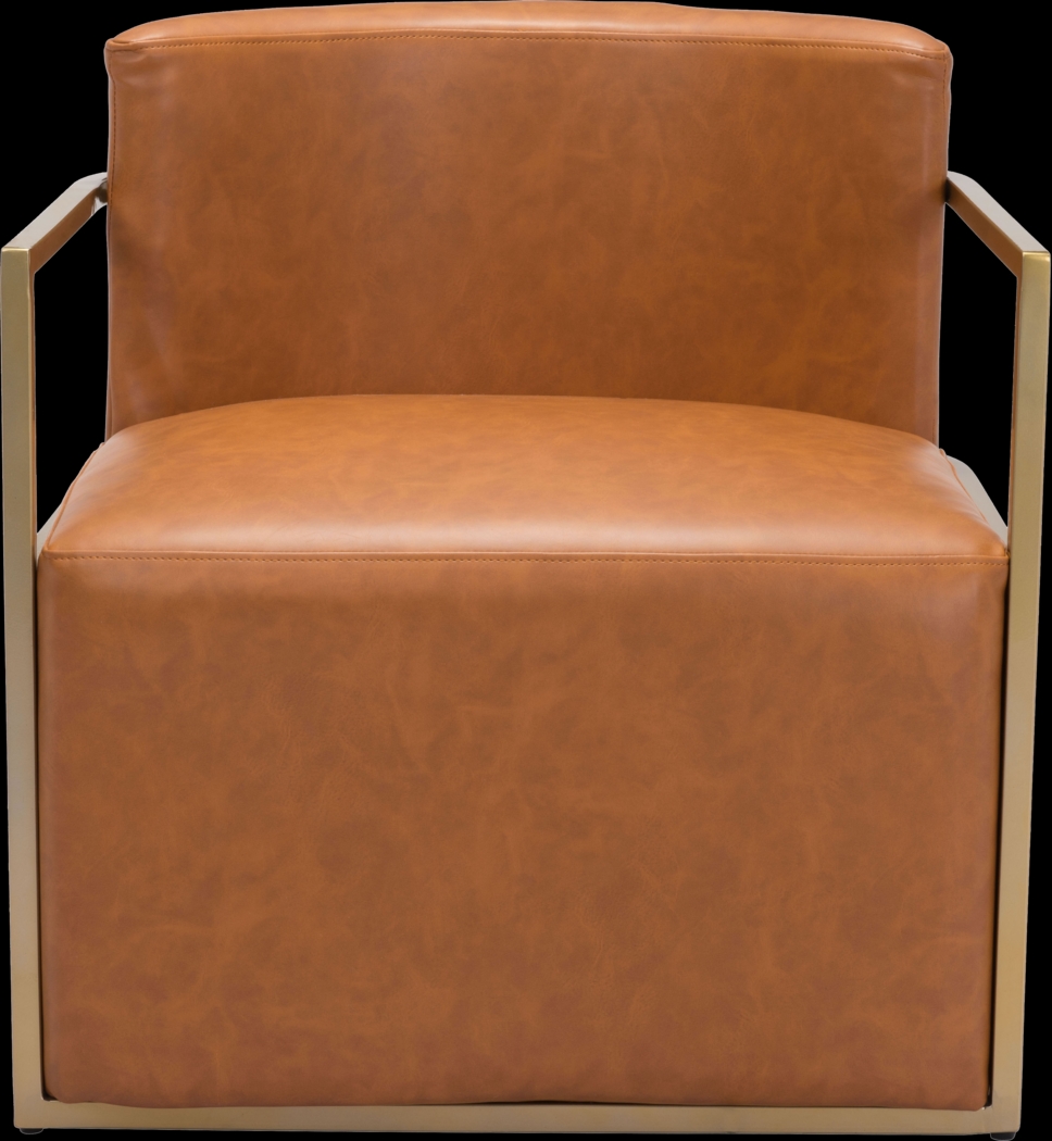 Colchis Brown Accent Chair - Thumbnail - Image 4