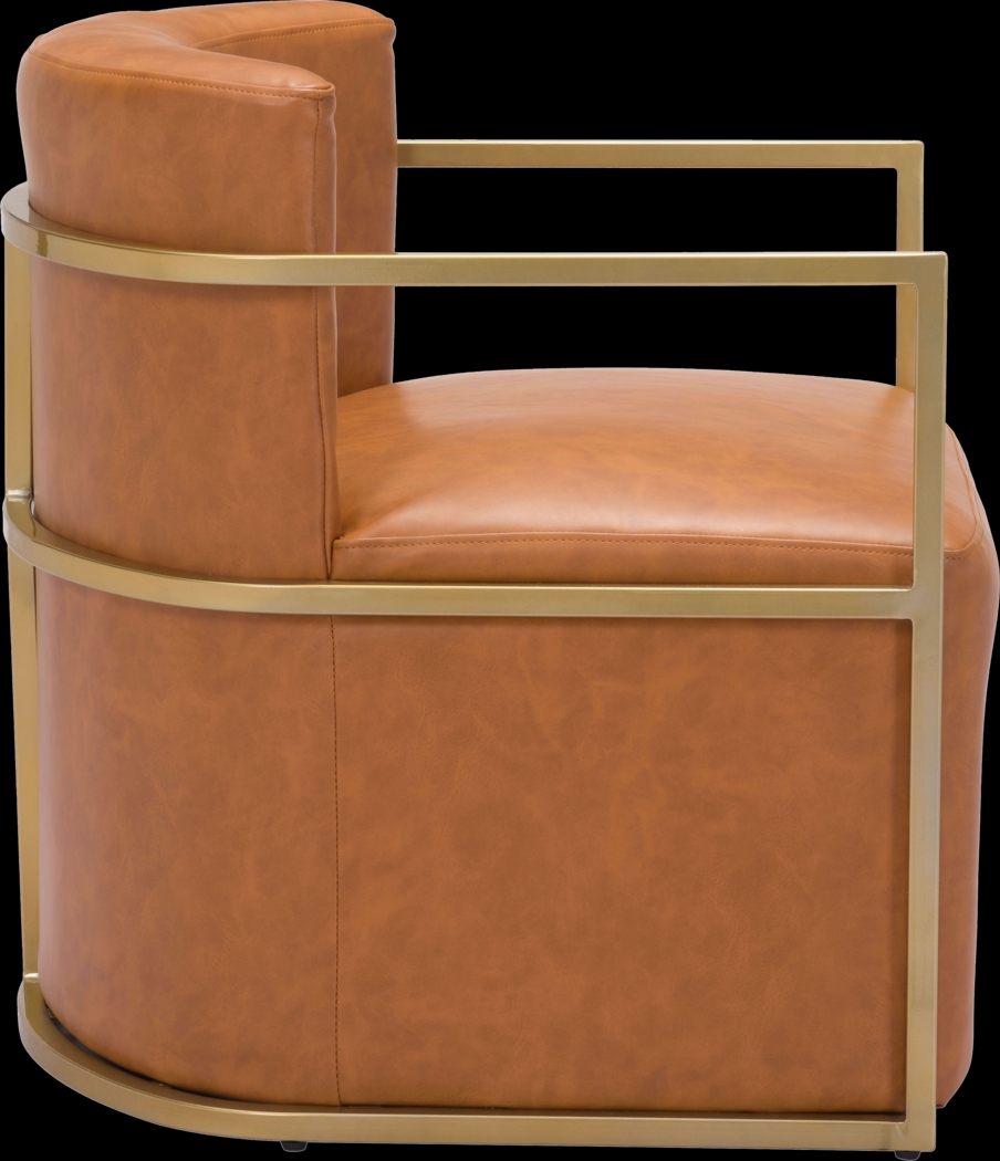 Colchis Brown Accent Chair - Thumbnail - Image 5