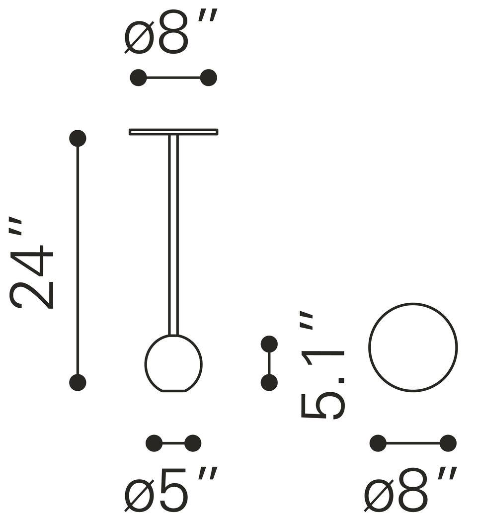 Coldora Black End Table - Thumbnail - Image 6