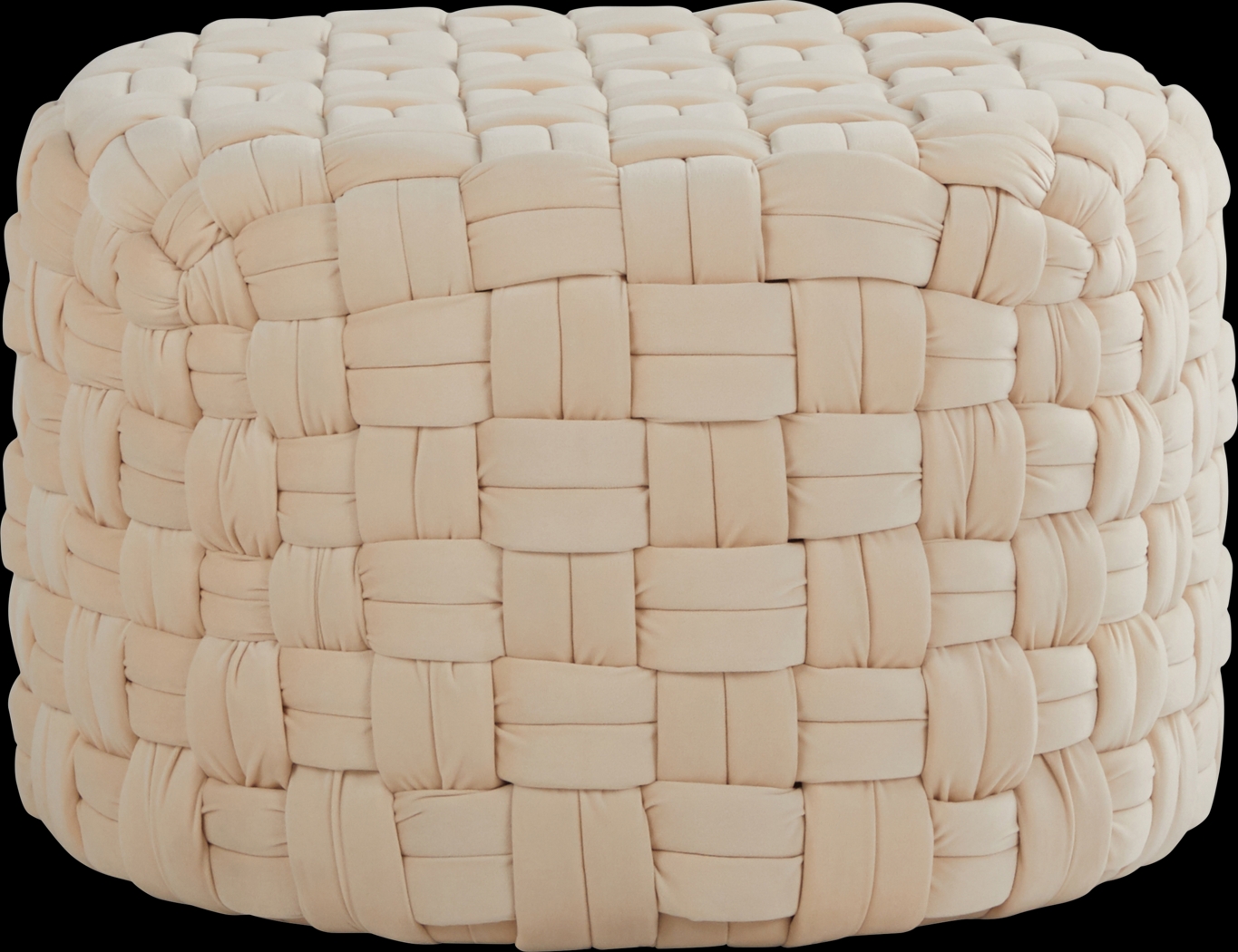 Colearine Cream Ottoman - Thumbnail - Image 1
