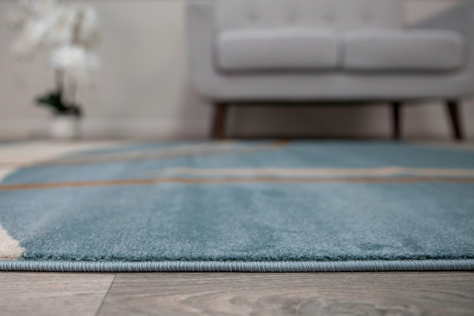 Coleen Blue 3'3 x 5' Rug - Thumbnail - Image 3