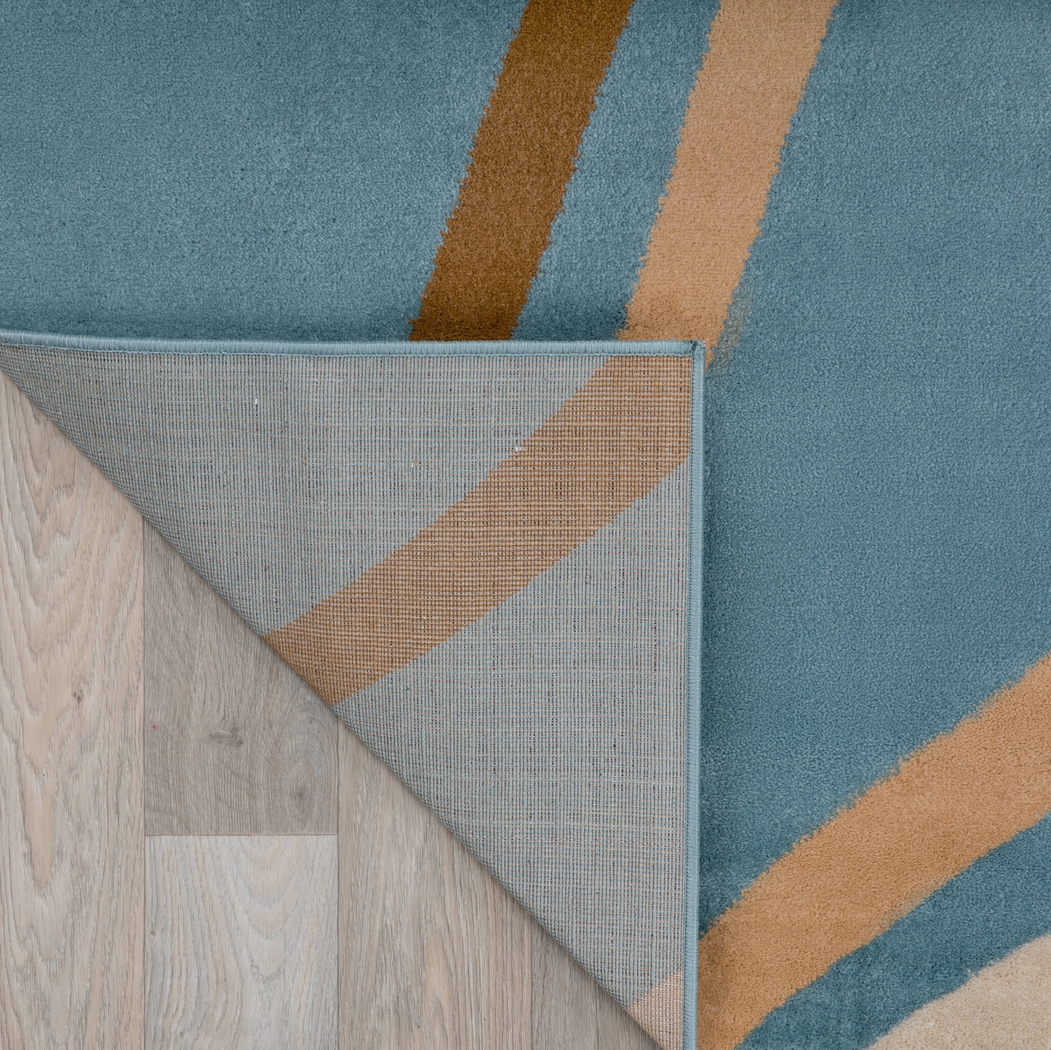 Coleen Blue 5'3 x 7'3 Rug - Thumbnail - Image 2