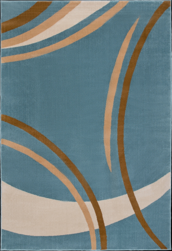 Coleen Blue 5'3 x 7'3 Rug - Thumbnail - Image 1