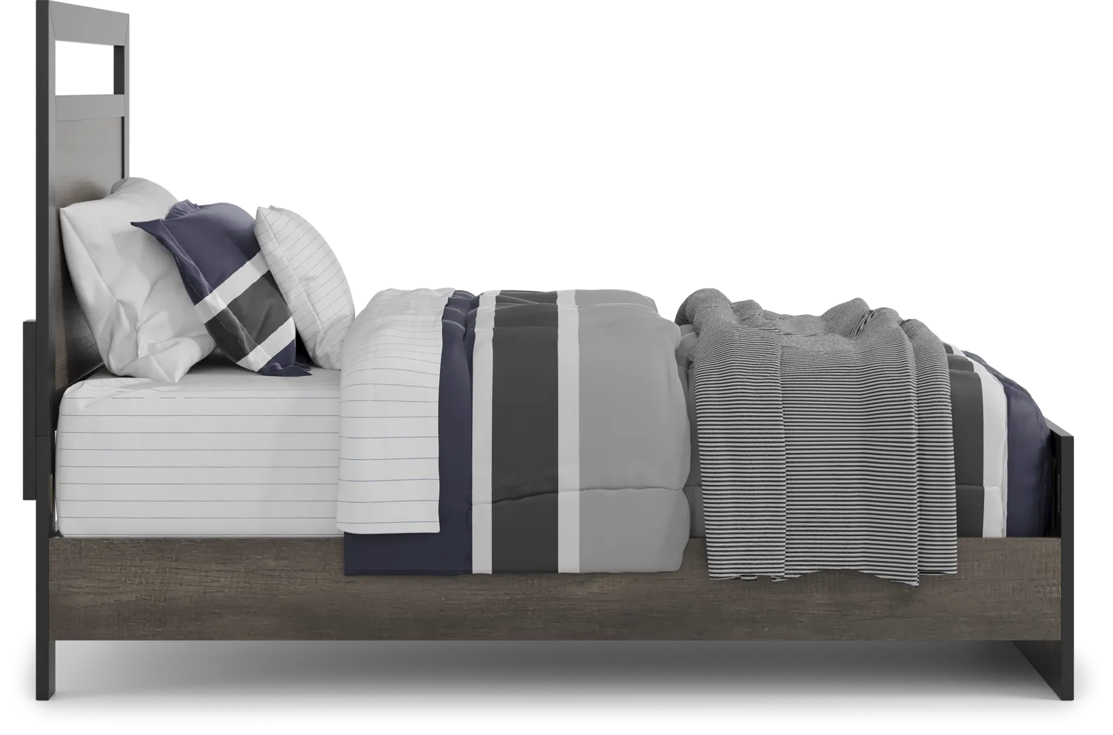 Kids Colefax Avenue Gray 5 Pc Twin Panel Bedroom - Thumbnail - Image 4