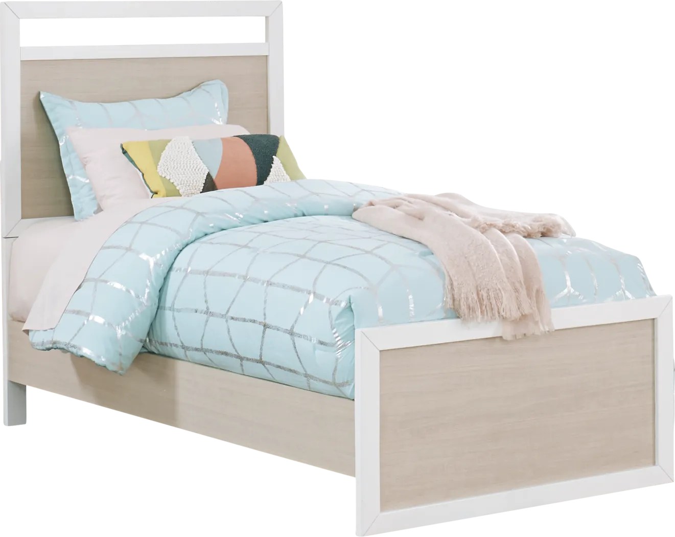 Kids Colefax Avenue White 5 Pc Twin Panel Bedroom - Thumbnail - Image 2