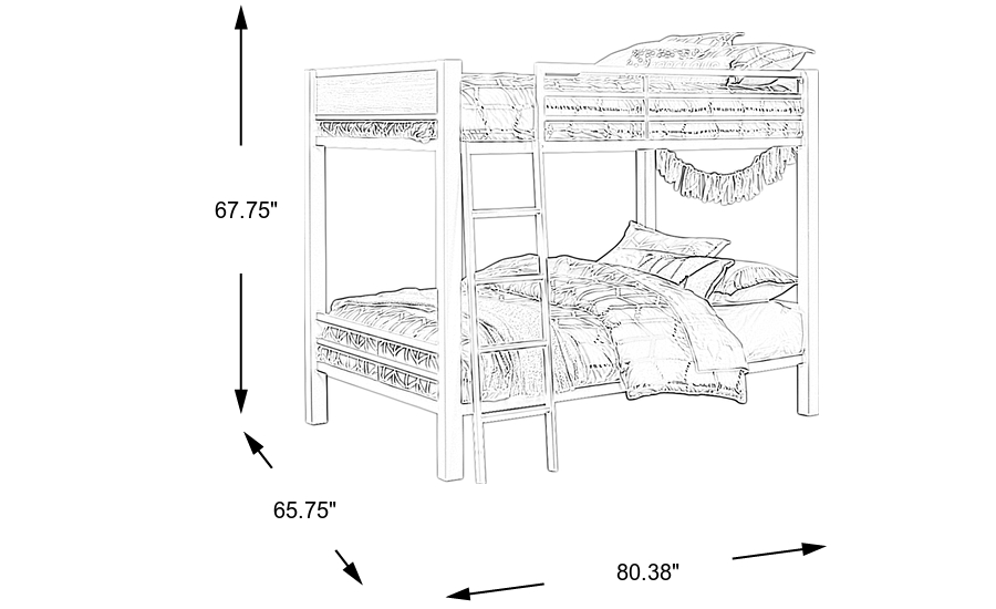 Dimension Image. Please refer to the Dimension Tab on this page for dimension details.