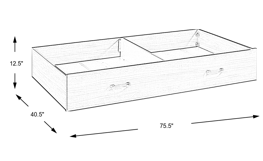 Dimension Image. Please refer to the Dimension Tab on this page for dimension details.