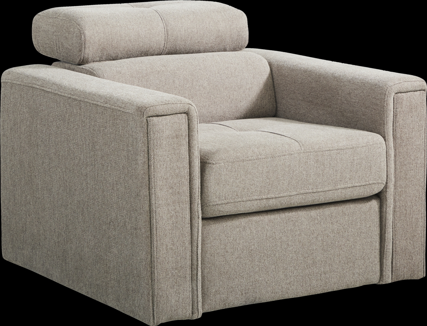 Coleford Brown Swivel Chair - Thumbnail - Image 3