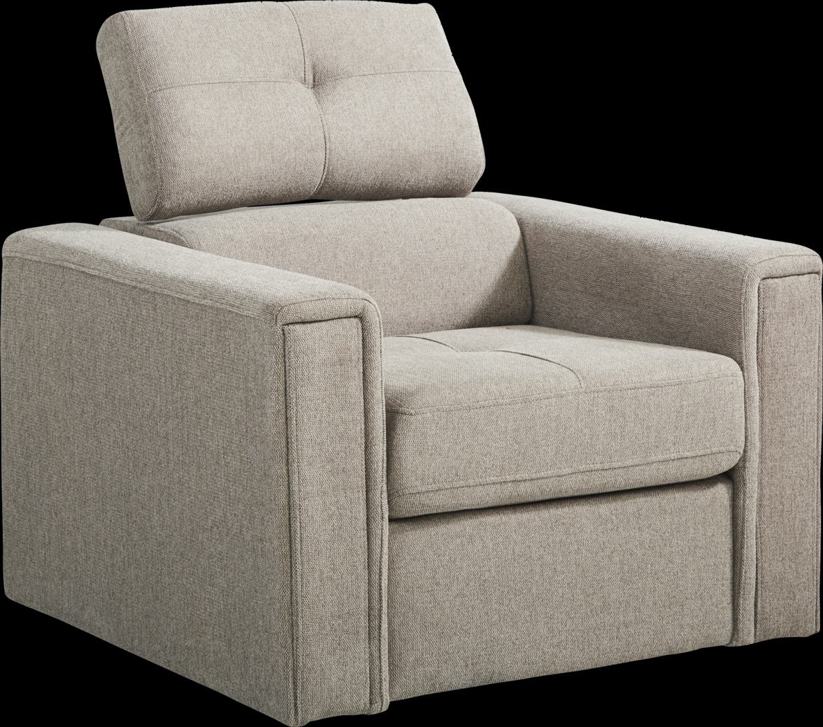 Coleford Brown Swivel Chair - Thumbnail - Image 1