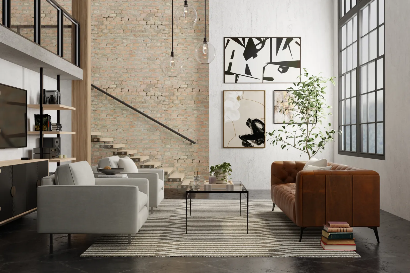 Colemin Taupe 3'6 x 5'6 Rug - Image 2