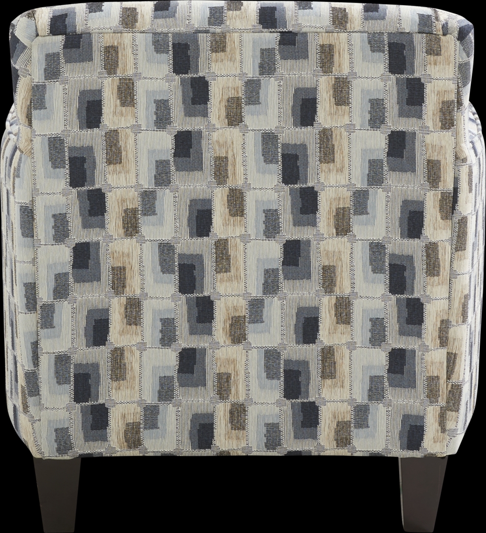 Colesby Blue Accent Chair - Thumbnail - Image 3