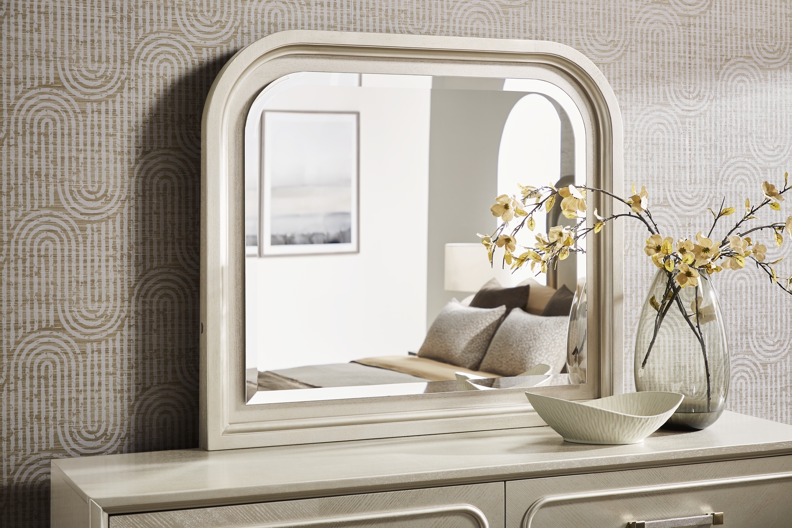 Colette Silver Mirror - Thumbnail - Image 3