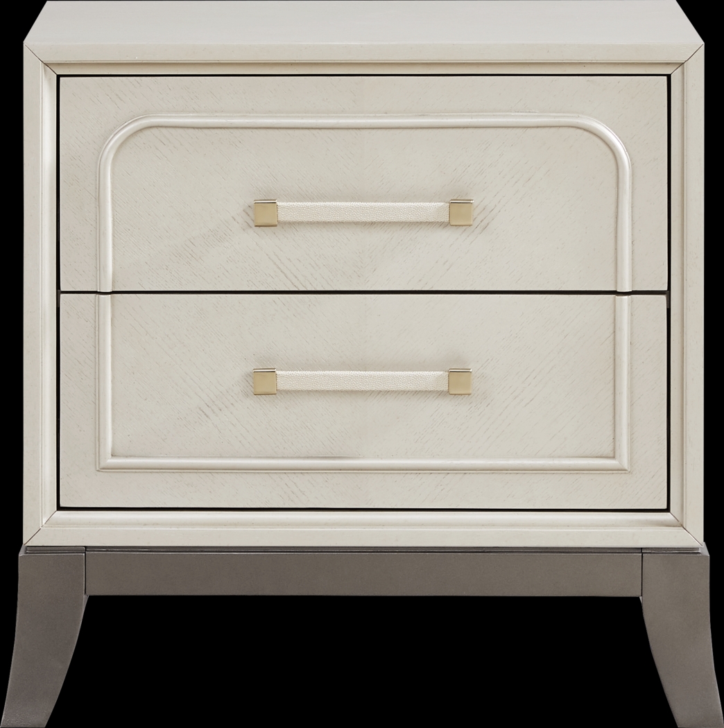 Colette Silver 7 Pc Queen Upholstered Bedroom - Thumbnail - Image 8