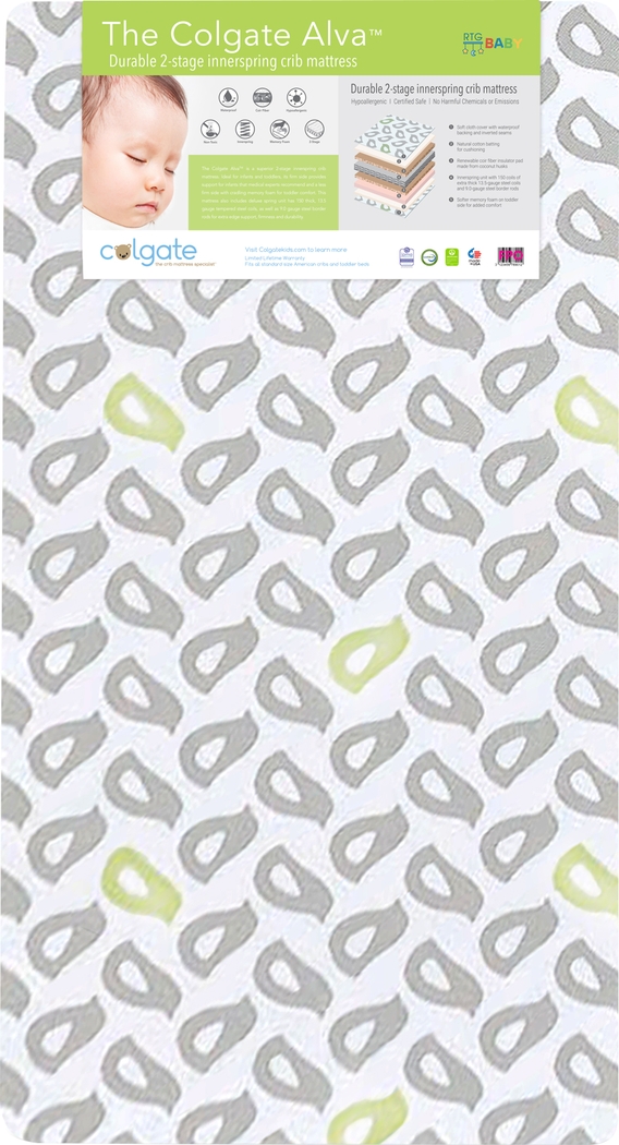 Colgate Alva Dual-Firmness Crib Mattress - Thumbnail - Image 1