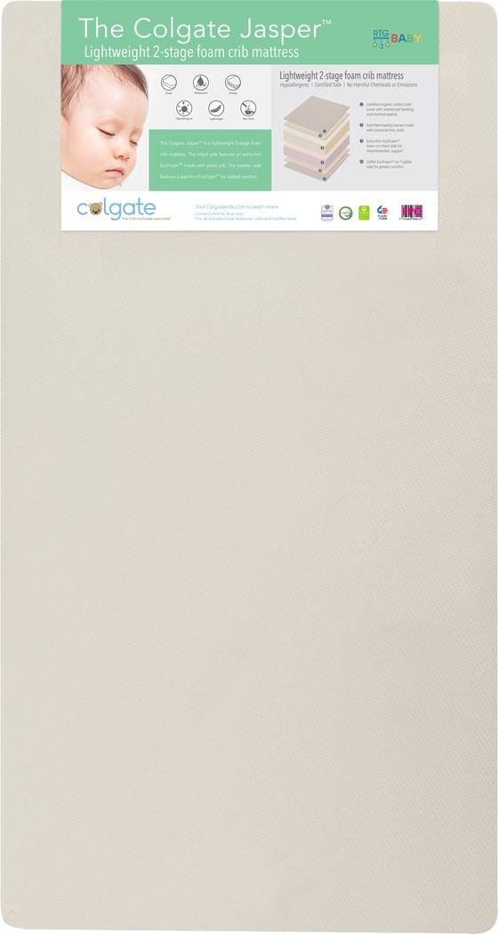 Colgate Jasper Dual-Firmness Crib Mattress - Thumbnail - Image 1