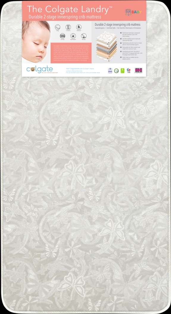 Colgate Landry Deluxe Ultra II Crib Mattress - Thumbnail - Image 1