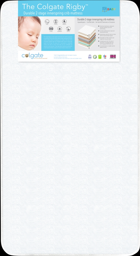 Colgate Rigby Dual-Firmness Crib Mattress - Thumbnail - Image 1