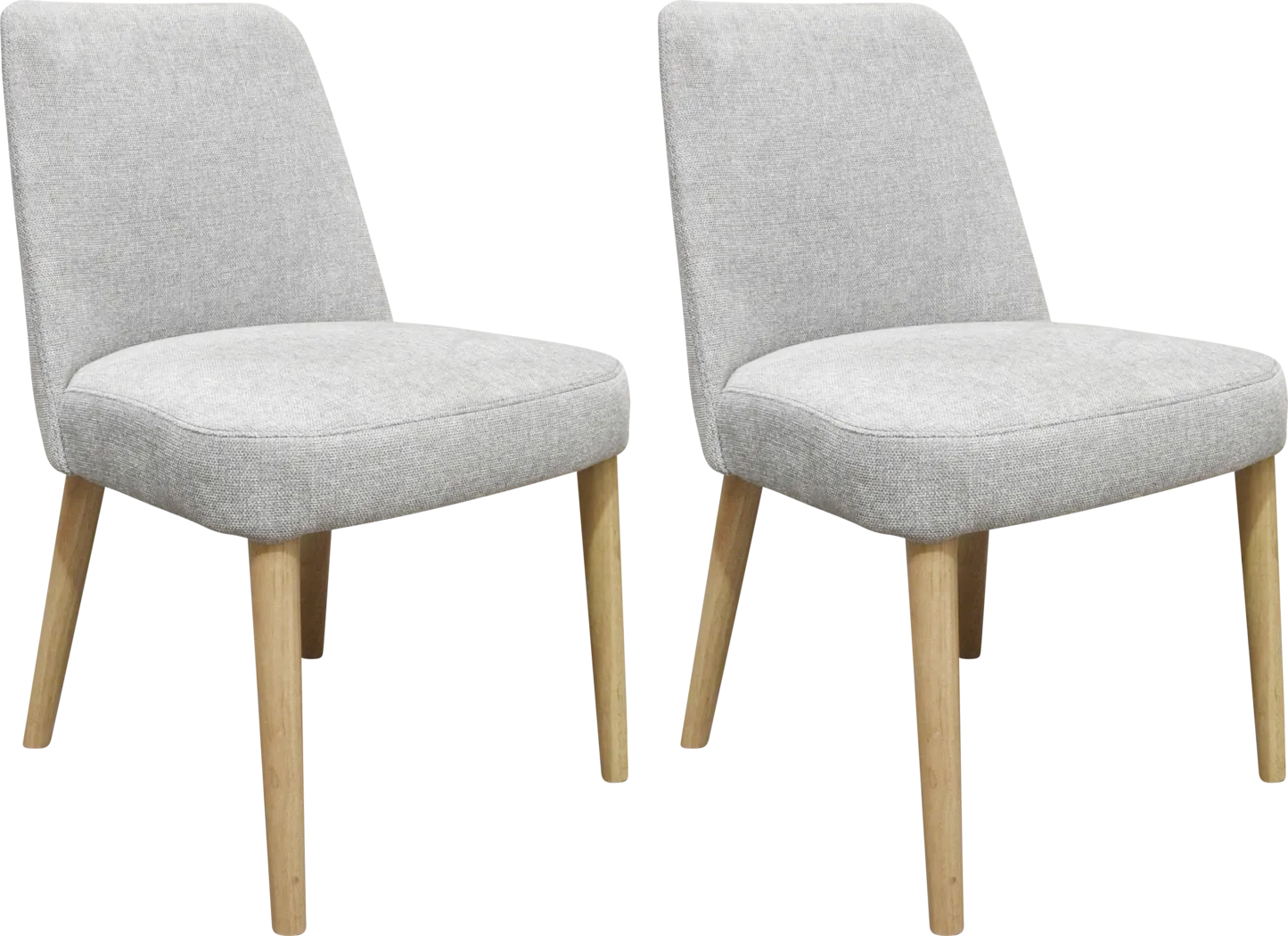 Colice Gray Side Chair, Set of 2 - Thumbnail - Image 1