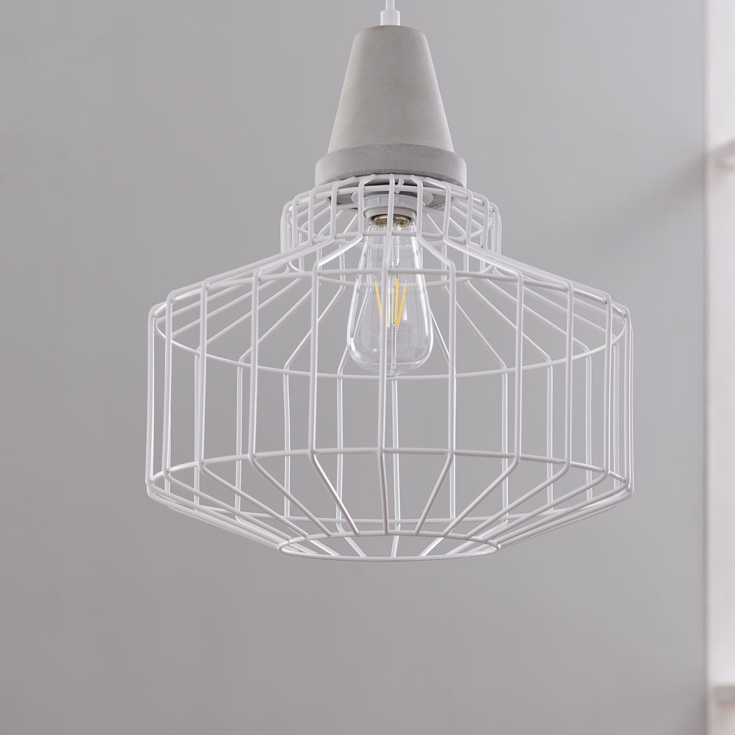 Colin Court White Pendant - Thumbnail - Image 2