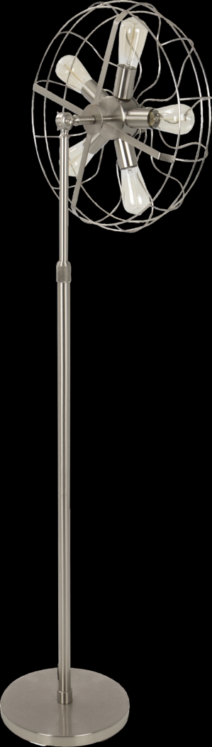 Colindale Gray Floor Lamp - Thumbnail - Image 2