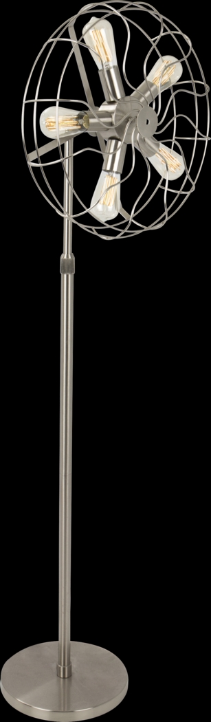 Colindale Gray Floor Lamp - Thumbnail - Image 4