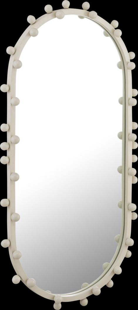 Collee I Ivory Mirror - Thumbnail - Image 3