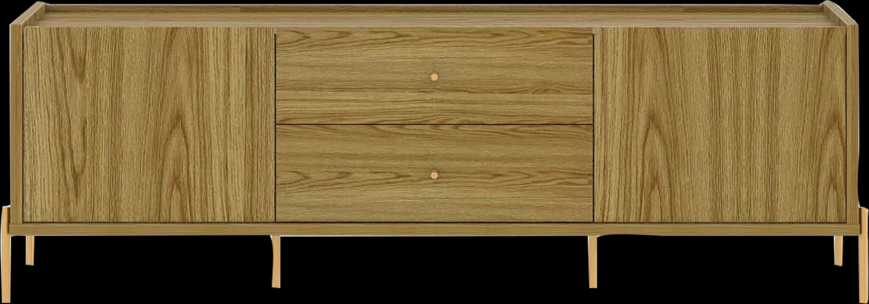 Colletta I Brown 73 in. Console - Thumbnail - Image 1