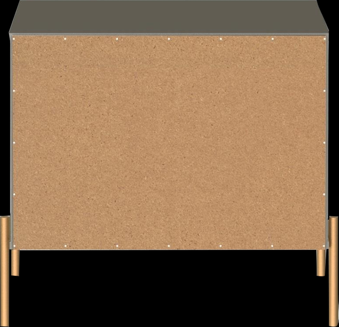 Colletta II Gray Nightstand - Thumbnail - Image 3