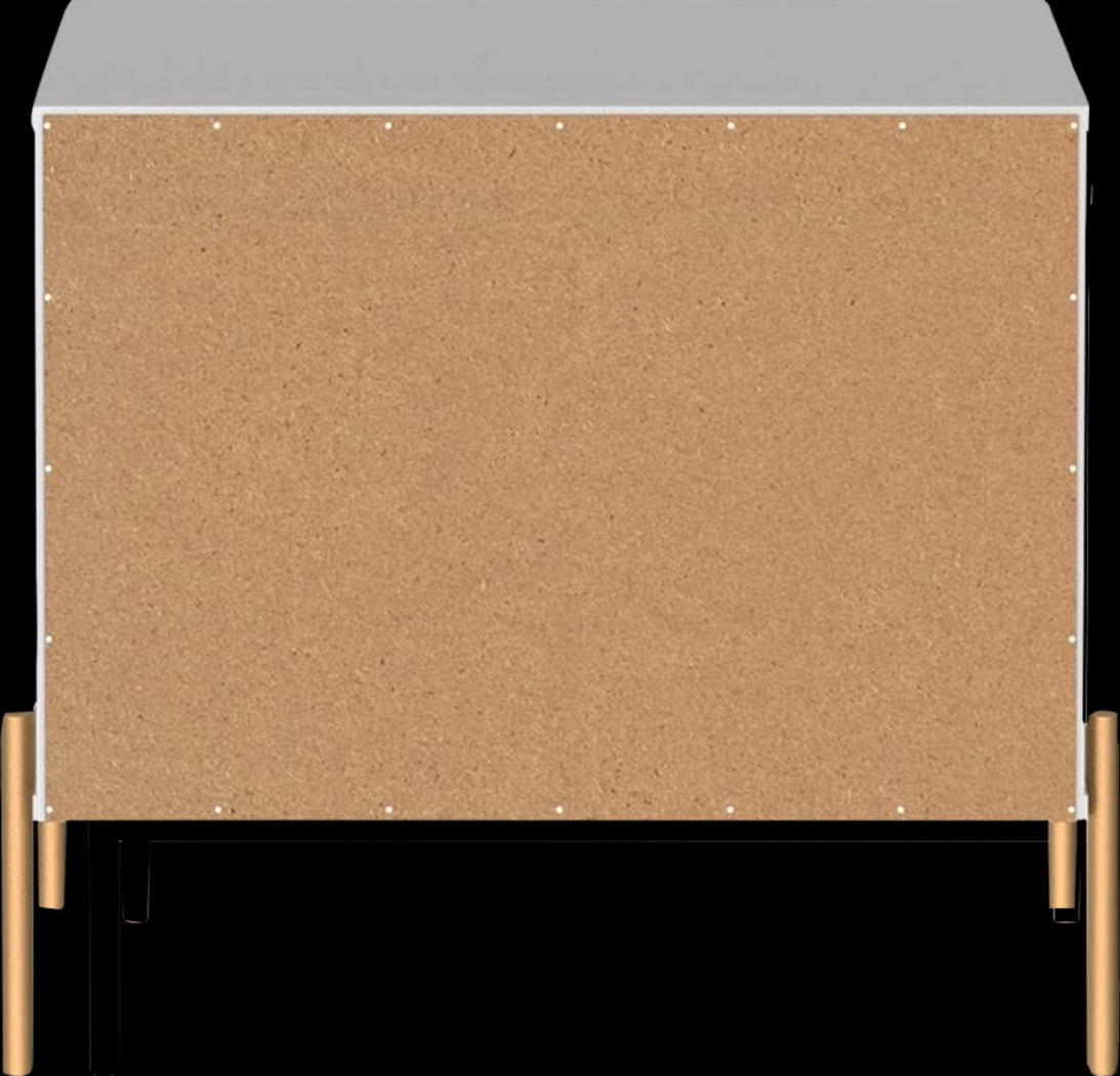 Colletta II White Nightstand - Thumbnail - Image 5