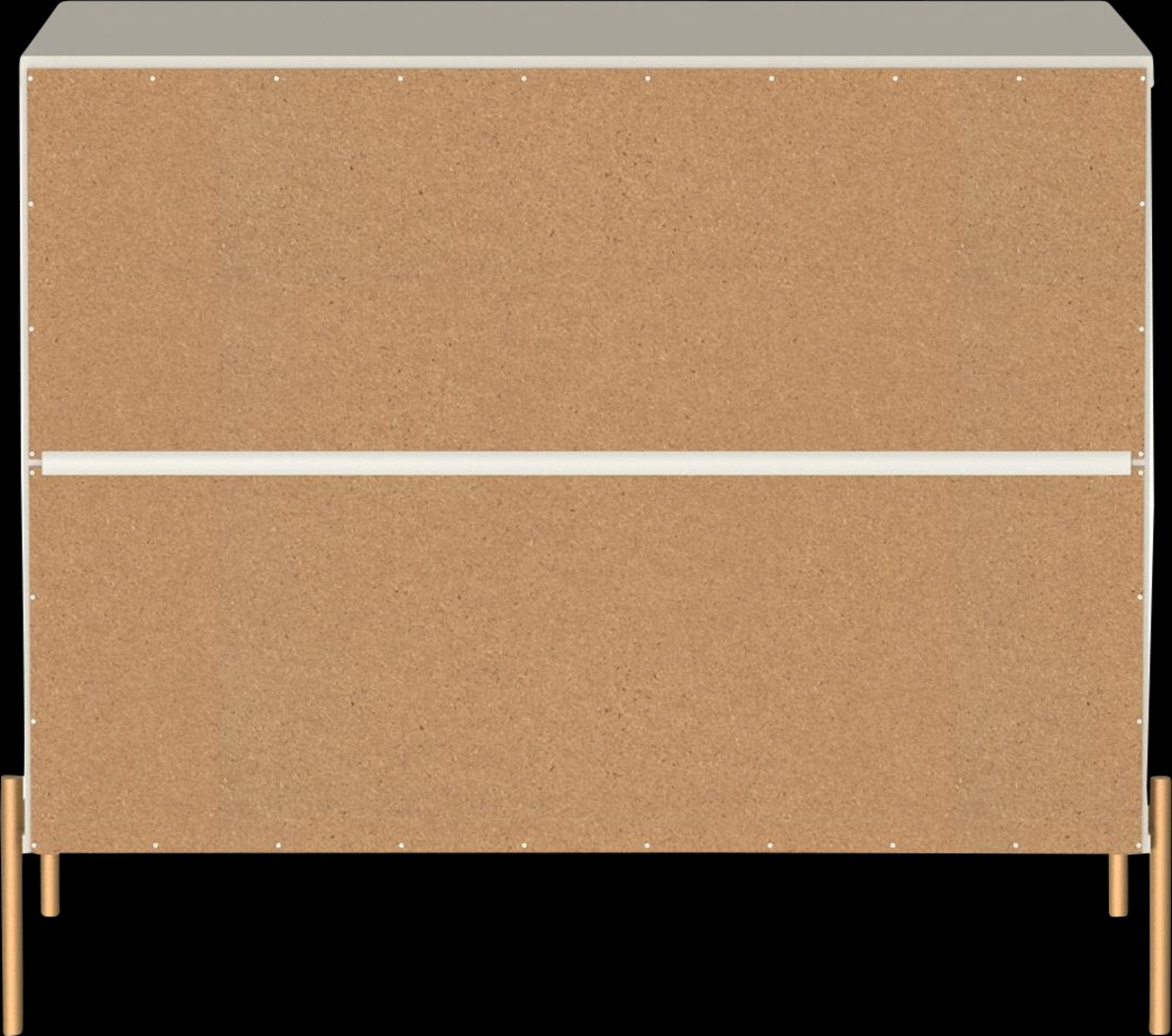 Colletta III Off-White Dresser - Thumbnail - Image 4