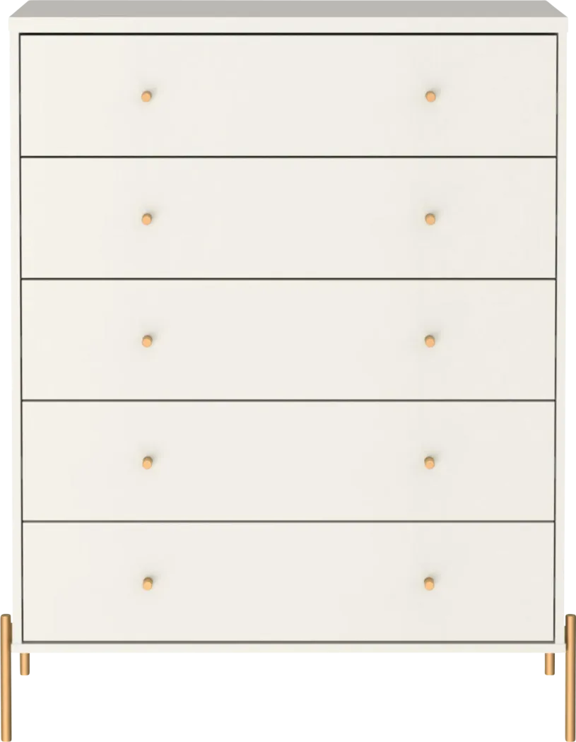 Colletta IV Off-White Dresser - Thumbnail - Image 1