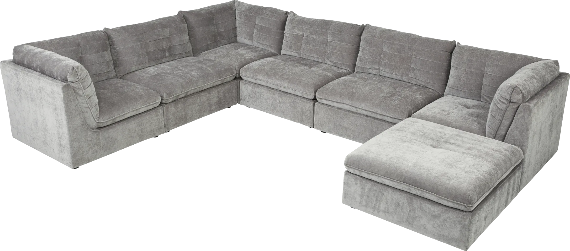 Collier Granite 7 Pc Sectional - Thumbnail - Image 3