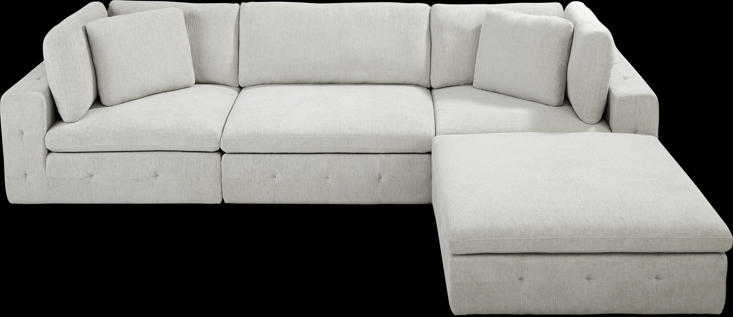 Collin Park Gray 4 Pc Sectional - Thumbnail - Image 3