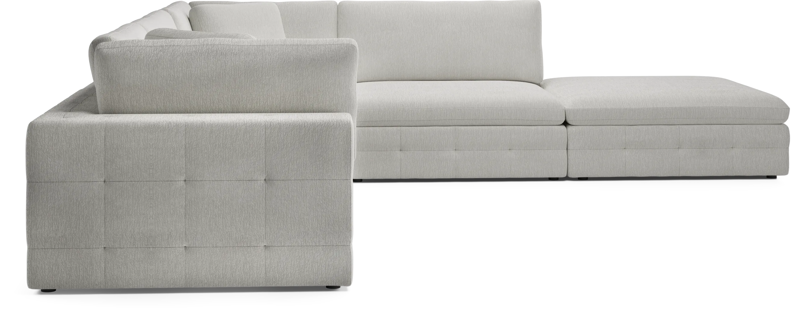 Collin Park Gray 5 Pc Sectional - Image 5