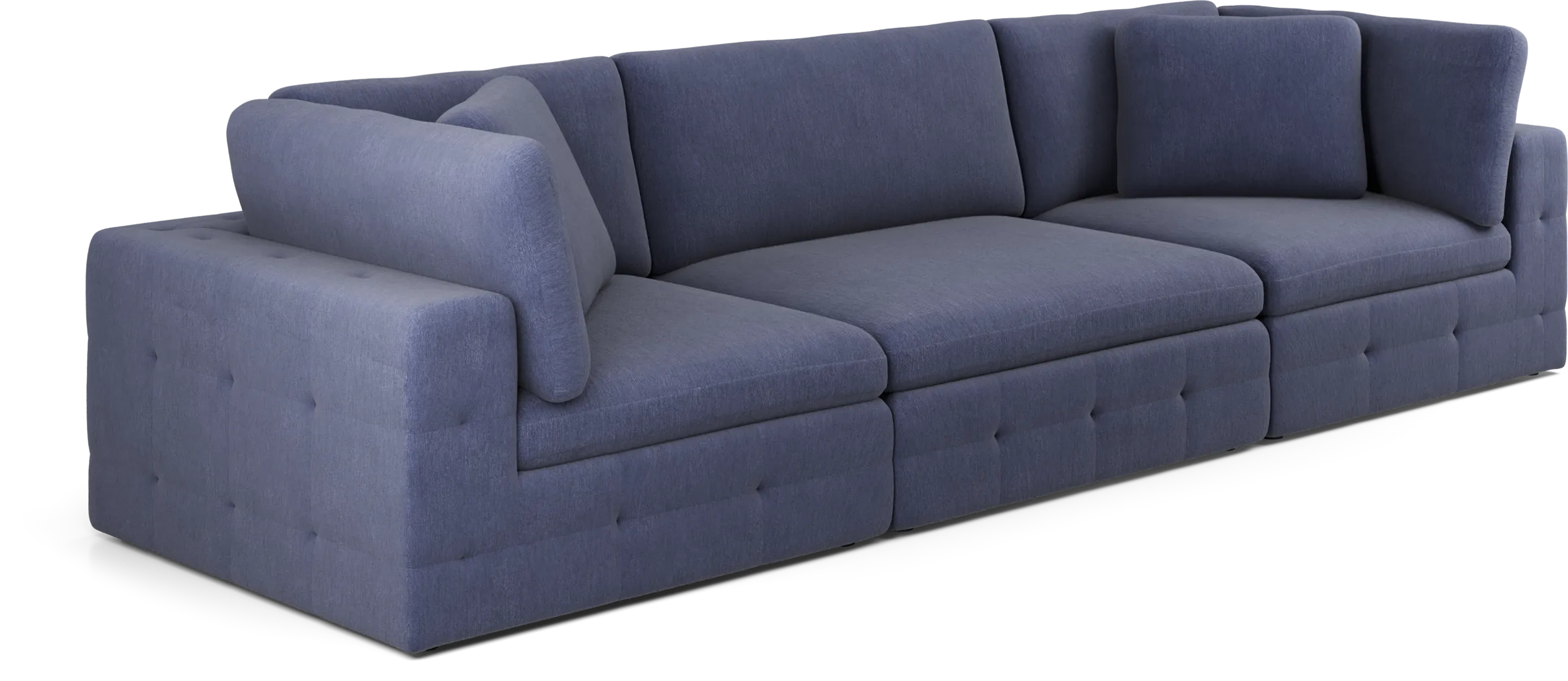 Collin Park Indigo 3 Pc Sofa - Thumbnail - Image 2
