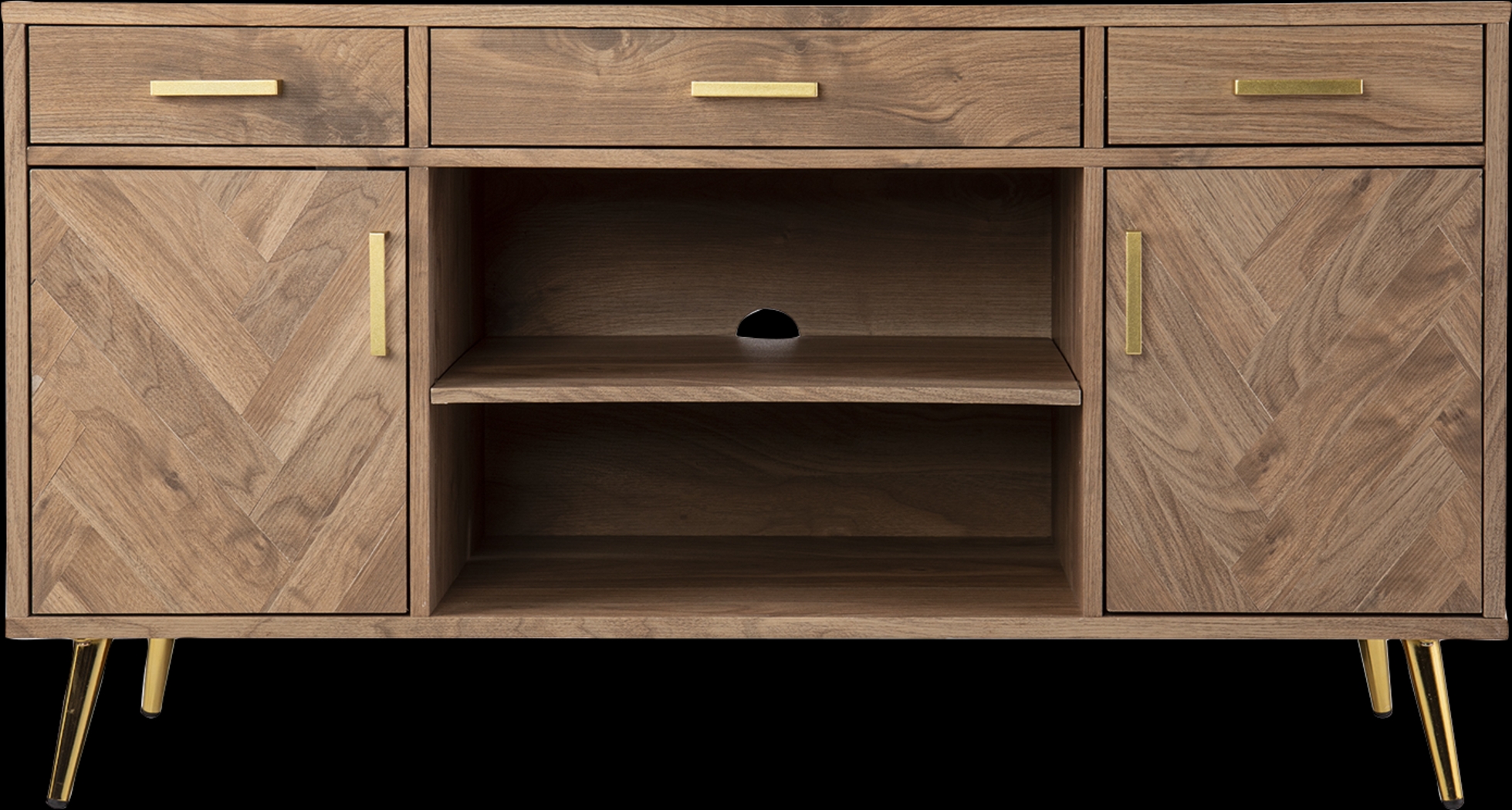 Collingdale Brown 48 in. Console - Thumbnail - Image 3