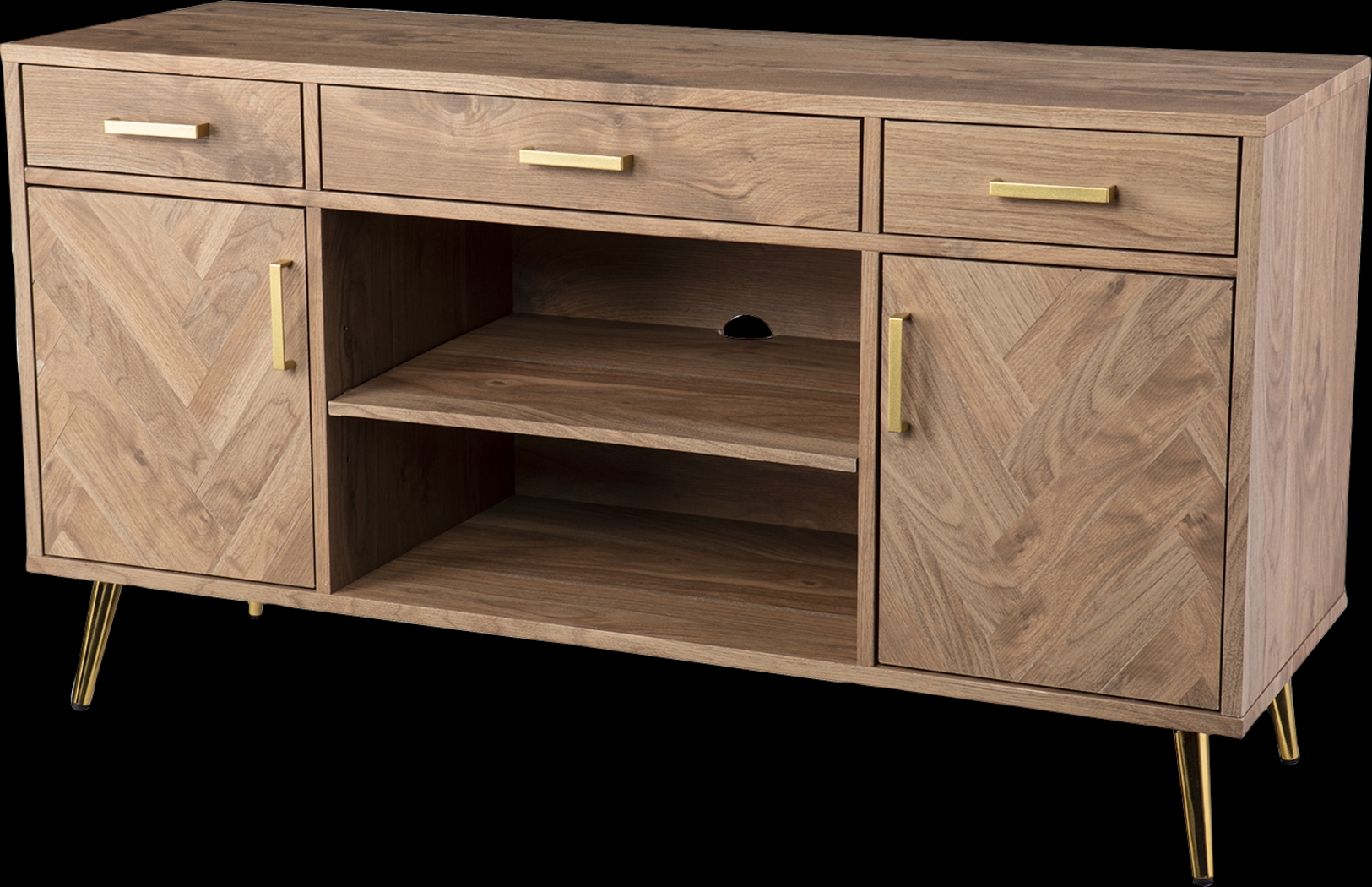 Collingdale Brown 48 in. Console - Thumbnail - Image 1