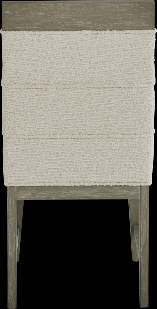 Collins Avenue Cream Upholstered Side Chair - Thumbnail - Image 3
