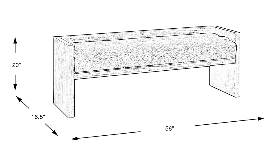 Dimension Image. Please refer to the Dimension Tab on this page for dimension details.